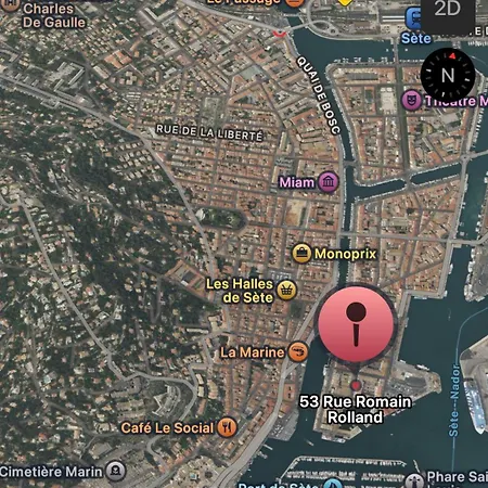 Apartmán L'azur - T2 - Parking Prive- Centre - Confort *