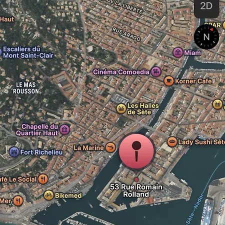 Apartmán L'azur - T2 - Parking Prive- Centre - Confort