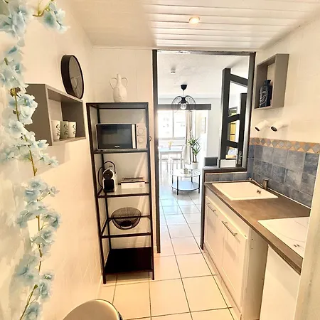 L'azur, T2 - Parking Gratuit - - Confort Cosy Daire Sète